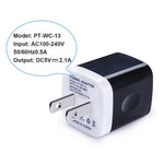 2.4A Dual Port USB Car Charger + 2.1A Dual Port Wall Charger Block Brick + 2Pack Micro USB Cable Charging Cord Phone Charger Compatible Samsung Galaxy S6 S7 Edge J3 J7 A6, LG Stylo 2/3, G3 G4 K20 K30