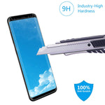 [2PACK] Galaxy S8 Clear Screen Protector,[Case Friendly][Anti-Fingerprint] Tempered Glass Screen Protector Compatible with Samsung Galaxy S8