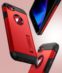 Spigen Tough Armor [2nd Generation] Designed for iPhone 8 Case/iPhone 7 Case (2018) - Red