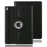 Vacio Case for The iPad Air 3(2019 Release),360 Degree Rotating PU Leather Book Cover Design Style Multi-Angle Stand Protective Folio Cover Smart Lightweight Case for 10.5 Inch，Black