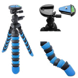 AVAWO Universal 12" Inch Flexible Tripod Wrapable Leg Quick Release Plate for GoPro, iPhone 7 6 6S Plus 5S Samsung note S7 S6 Smartphone + GoPro Tripod Mount + Cell Phone Tripod Adapter