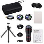 Phone Camera Lens, Best Keiyi 15X iPhone Camera Telephoto Lens kit Double Regulation Lens Attachment with Tripod and Universal Clip Compatible with iPhone X/XS/XS Max/XR/8/7 Plus Samsung Android Phone