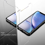Mkeke Compatible with iPhone XR Screen Protector,Tempered Glass Film for Apple iPhone XR, 3-Pack Clear
