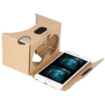 Google Cardboard v2 by IHUAQI 2 Pack with Headstrap Fully Assembled Compatible with Android and iPhone Up to 6inch Including Comfortable Nose Foam and Forehead Pad
