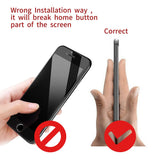 Screen Replacement Compatible iPhone 6 Black 4.7(inch) LCD Display Touch Digitizer Assembly Repair Kit & Home Button,Ear Speaker, Front Camera,Proximity Sensor ，Repair Tools