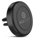 WizGear Universal Air Vent Magnetic Phone Car Mount Holder with Fast Swift-Snap Technology for Smartphones and Mini Tablets, Black
