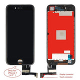 QTlier Screen Replacement for iPhone 7 LCD Display and Touch Screen Digitizer Replacement Full Assembly with Repair Tool Kit(Black, 4.7Inch, for iPhone 7)