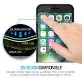 Maxboost Privacy Screen Protector Compatible with Apple iPhone 8 Plus and iPhone 7 Plus (2-Pack) Anti-Spy Tempered Glass Screen Protector Premium Anti-Scratch/Fingerprint Pack of 2