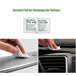 Pop-Tech 3M Adhesive Sticker Tapes Accessories Pack Replacement Kit for Magnetic Phone Car Mount and Pop Grip Mount Base, Includes Rectangle Metal Plate and Round Magic Plate, Clear Protective Films