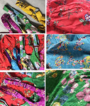 YESNO Women Casual Loose Bohemian Floral Print Dresses Empire Waist Spaghetti Strap Long Maxi Summer Beach Swing Dress XS-5X E75 (L, As Picture10-Multi-Colored)
