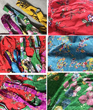 YESNO Women Casual Loose Bohemian Floral Print Dresses Empire Waist Spaghetti Strap Long Maxi Summer Beach Swing Dress XS-5X E75 (L, As Picture10-Multi-Colored)
