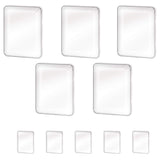 Super Sticky Gel Gripping Pads - 10 Pack Reusable Restickable Non-Permanent Anti Slip Gels - Cell Phone Holder for Car - Ultimate Sticking Small Antislip Magic Grip Mat Holds Objects Under 5 Lbs