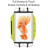 VUP Armband for iPhone X 8 8 Plus 7 Plus 6s Plus 6 Plus, LG G6 G5, Galaxy s8 s7 s6 Edge, Google Pixel, 180° Rotatable Phone Armband for Running Hiking Biking with Key Holder(Green)