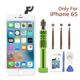 iPhone 6s Screen Replacement 4.7" White,LCD Display & Touch Screen Digitizer with 3D Touch Full Assembly Set for iPhone 6s 4.7 inch with Repair Tool kit