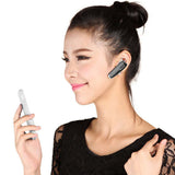 GLCON GJ-02 Stereo Wireless Bluetooth 4.0 BT Headset with A2DP, Music Streaming Dual Pairing, Noise Cancellation, Echo Cancellation, Microphone Mic - Black
