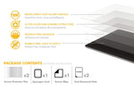 [2 Pack] Beam Anti-Glare Screen Protector for Amazon fire HD 10 (7th Generation - 2017 Release) (Anti-Glare for Amazon fire HD 10)