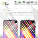 [2-Pack] IQ Shield LiQuidSkin [Case Friendly] Screen Protector for Galaxy S10 Plus [S10+ 6.4"] [NOT Compatible with Verizon S10 5G 6.7] (Works w/Fingerprint ID)