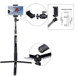 Smatree Telescoping Selfie Stick with Tripod Stand for GoPro Hero Fusion 7/6/5/4/3+/3/2/1/Session/GOPRO HERO (2018)/Cameras, Ricoh Theta S/V, M15 Cameras, Compact Cameras and Cell Phones