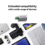 Samsung 128GB 100MB/s (U3) MicroSD EVO Select Memory Card with Adapter (MB-ME128GA/AM)