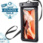 Waterproof Phone Pouch, Capshi Universal Waterproof Case, [Floating] Cellphone Dry Bag Compatible with iPhone Xs Max, X, Max, 8 Plus, 7 Plus, 6s Plus, Samsung Galaxy s7, s8, s9, Note 7 up to 7.0"