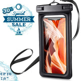 Waterproof Phone Pouch, Capshi Universal Waterproof Case, [Floating] Cellphone Dry Bag Compatible with iPhone Xs Max, X, Max, 8 Plus, 7 Plus, 6s Plus, Samsung Galaxy s7, s8, s9, Note 7 up to 7.0"