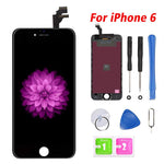 for iPhone 6 Screen Replacement, LCD Display & Touch Screen Digitizer Replacement Full Assembly with Free Tools Kit (Black)
