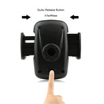Beam Electronics Universal Smartphone Car Air Vent Mount Holder Cradle for iPhone XS XS Max X 8 8 Plus 7 7 Plus SE 6s 6 Plus 6 5s 5 4s 4 Samsung Galaxy S6 S5 S4 LG Nexus Sony Nokia and More…