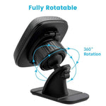 [2 Pack] Magnetic Phone Car Mount, APPS2Car Sturdy Stick-on Universal Cell Phone Holder Car Built-in Amazing Powerful Magnets, Hands Free Phone Mount Car with Strongest VHB Adhesive Mounting Base