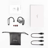AMINY Bluetooth Headset Compatible with Android 16-Hr Playing Time V4.2 Car Wireless Earphones with Mic Cell Phone Noise Cancelling UFO (Updated Version)