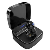 Mini Bluetooth Earbud, Ture Invisible Wireless Earphone V4.2, IPX4 Sweatproof 8-Hr Talking Time Car Bluetooth Headset with HD Mic & Charging Case for iPhone iPad Samsung Android Devices (One PCS)