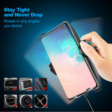 Pleson Wireless Car Charger Mount, Auto-Clamp 10W/7.5W Qi Fast Charging Windshield Dashboard & Vent Car Phone Holder for Galaxy S10/S10+/S9/S9+/S8/S8+/Note 9/Note 8, iPhone Xs/Xs Max/XR/X/8/8 Plus