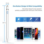 Active Stylus Pen Compatible with Apple iPad, Homagical 1.5mm Fine Point Digital Stylus Pen, Rechargeable Capacitive Stylus for Touch Screen Devices (Glove &Pen Bag Included)