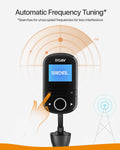 Anker Roav SmartCharge F3, Wireless in-Car FM Transmitter Radio Adapter, Bluetooth 4.2 Receiver, Dedicated ROAV App, Quick Charge 3.0, AUX Output, USB Drive, microSD Card Slot