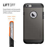Spigen Tough Armor iPhone 6S Case with Extreme Heavy Duty Protection and Air Cushion Techonology for iPhone 6S / iPhone 6 - Gunmetal