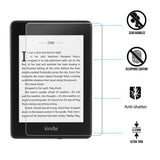 PULEN Screen Protector for All-New Kindle Paperwhite 2018 10th Generation,HD Clear Anti-Fingerprints 9H Tempered Glass Film for Kindle Paperwhite 2018 10th Generation (6 inch)