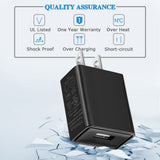 E-Reader Charger, AC Power Supply Charger for Kindle E-Reader Paperwhite 3 Oasis E-Reader Voyage E-Reader with 5FT Charging Cable