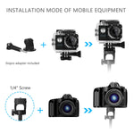 Selfie Stick Tripod,54 Inch Extendable Camera Tripod for Cellphone,Wireless Remote for Apple & Android Devices,Compatible with iPhone 6 7 8 X Plus,Samsung Galaxy S9 Note8,Gopro Adapter Included