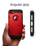 Spigen Tough Armor [2nd Generation] Designed for iPhone 8 Case/iPhone 7 Case (2018) - Red