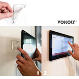 VOKOLY, Universal non-slip mats,Sticky Anti-Slip Gel Pads,Stick to Anywhere&Holds Anything (8 PACK Clear)