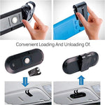 Salemar Handsfree Bluetooth Visor Speakerphone Car Kit Bluetooth Wireless Audio Music Receiver with USB Charging Ports (MP3 & Charger)