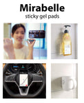 Sticky Gel Pads, Phone Stick on Anything, Nano Rubber Pad, Car Holder, Universal Sticker, Sticky mats for Phones, Phone Holder for car,Magic Nano Rubber Pads,Stick Anything Anywhere (5-Pack)