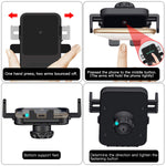 Qi Wireless Car Charger,Fast Charge CD Slot Phone Mount[Universal Air Vent][All Qi-Enable Devices]Phone Holder Compatible for iPhone 8 Plus/X/XS/XR/XS Max and Samsung Galaxy Note9/S10e/S10+ Plus S9/S8