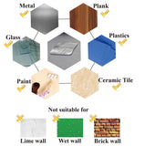 ZC GEL Universal Sticky Pads, Removable and Reusable Non Slip Mat Cell Phone Holder for Car Dashboard Office House Glass Mirrors Anywhere, Clear Anti Slip Pads 10 Pcs 