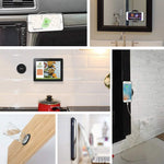 Fixate Multi Purpose Nano Sticky Gel Pads,for Cell Phone Holder Dashboard Anti Slip Pad GPS Car Mat Phone Tablet