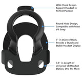 Dinly VR Stand, Virtual Reality Headset Display Holder for all VR Glasses - HTC Vive, Sony PSVR, Oculus Rift, Oculus GO, Google Daydream, Samsung Gear VR and MERGE VR/AR