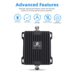 AT&T 4G LTE Cell Phone Signal Booster for Home and Office - 65dB 700MHz Band 12/17 Cellular Repeater Amplifier Kit with Omni/Yagi Antennas Boost Mobile Phone Voice & Data Signal(Easy to Install)