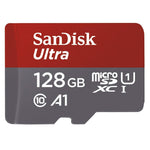 SanDisk 128GB Ultra microSDXC UHS-I Memory Card with Adapter - C10, U1, Full HD, A1, Micro SD Card - SDSQUAR-128G-GN6MA