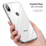TORRAS iPhone Xs Case/iPhone X Case, Ultra Thin Slim Fit Soft Silicone TPU Cover Case Compatible with iPhone X/iPhone Xs 5.8 inch, Clear