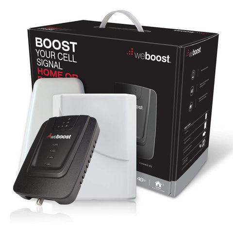 weBoost Connect 4G 470103 Indoor Cell Phone Signal Booster for Home and Office - Supports 5,000 Square Foot Area (Renewed)
