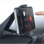 Car Phone Holder, MWAY Car Mount HUD Design with Cable Clips, No Blocking for Sight, Durable Dashboard Cell Phone Holder for iPhone X 8 7/7Plus/6/6S Plus/Samsung, HuaWei, 3.5-6.5 Inches Smartphones